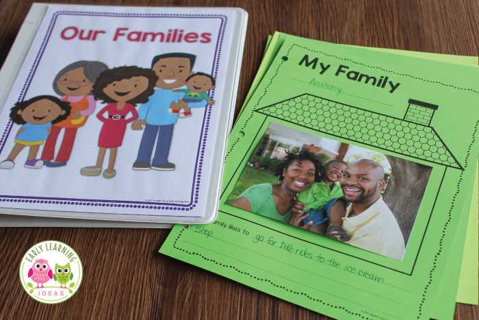 preschool family theme printables preschool family theme printables