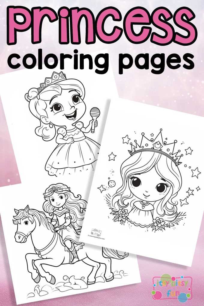 princess coloring pages free printable