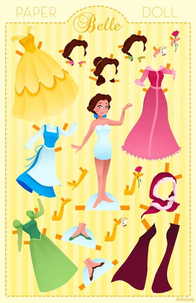 princess dress up printable princess dress up printable