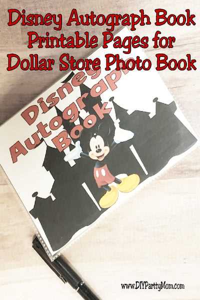 printable autograph pages