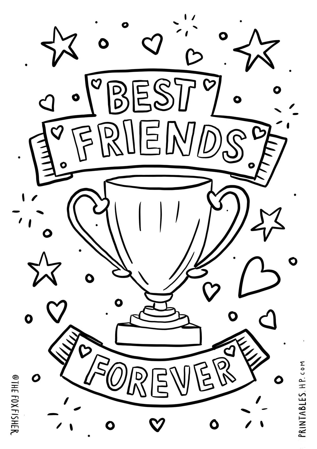 printable best friend coloring pages printable best friend coloring pages