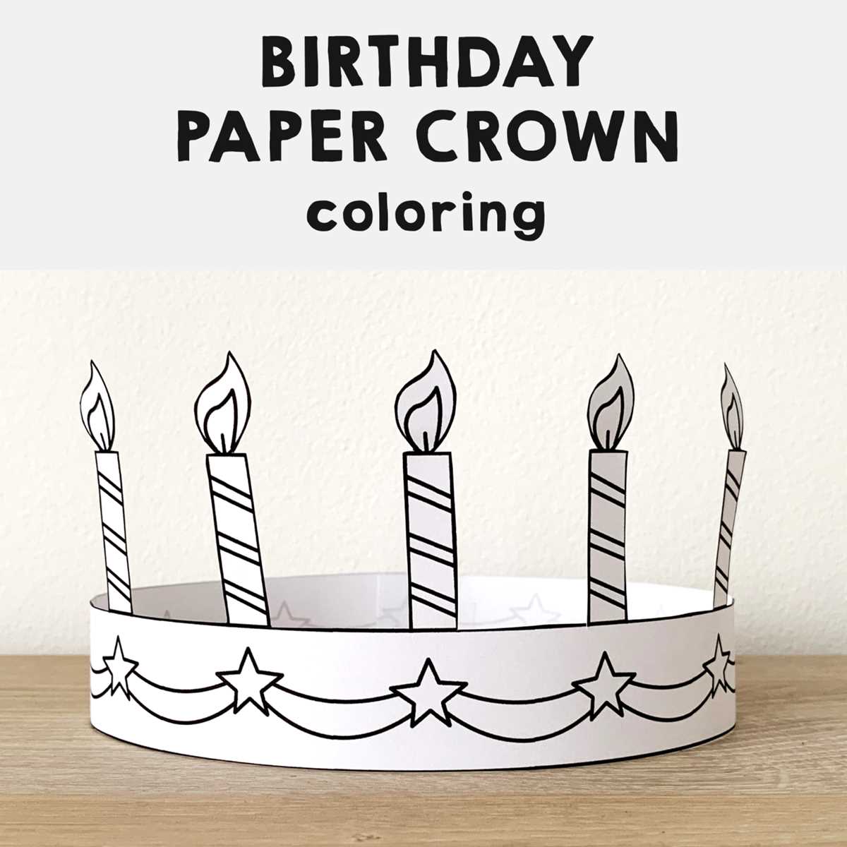 printable birthday cake