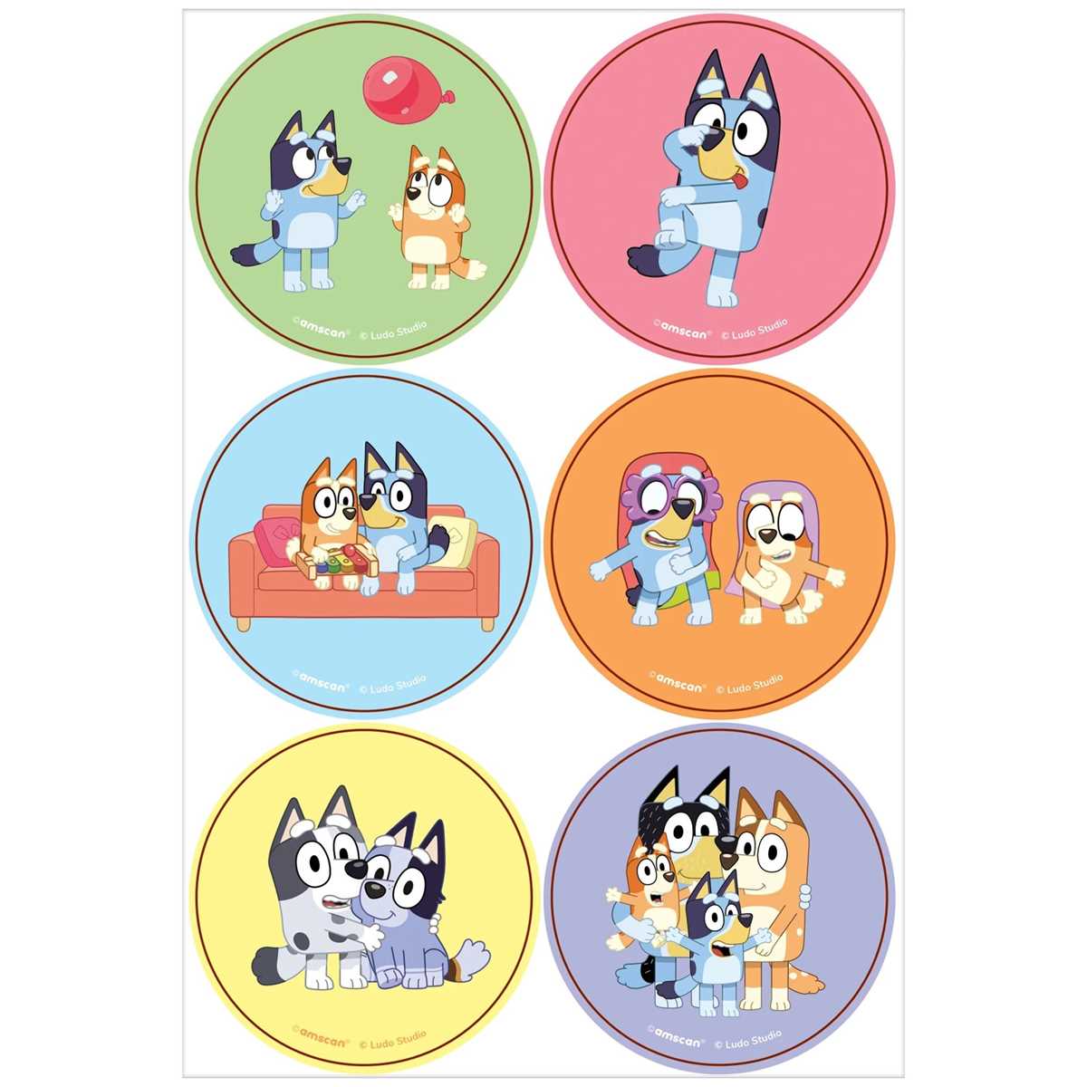 printable bluey stickers