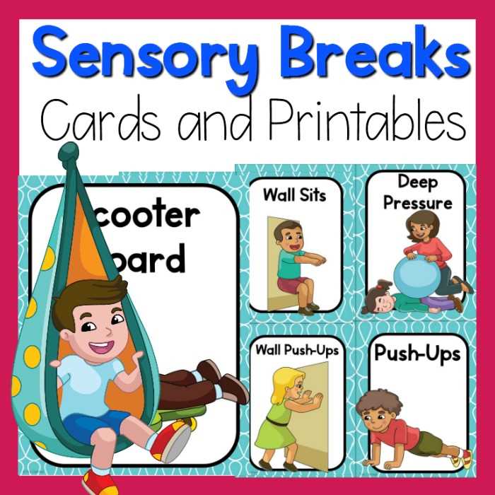 printable break cards