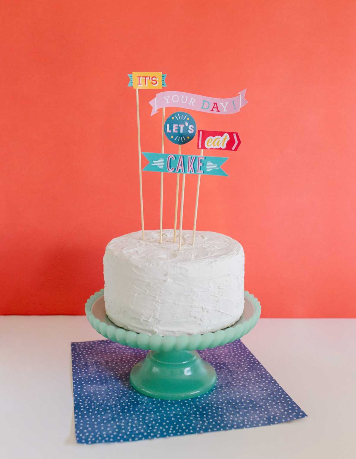 printable cake toppers