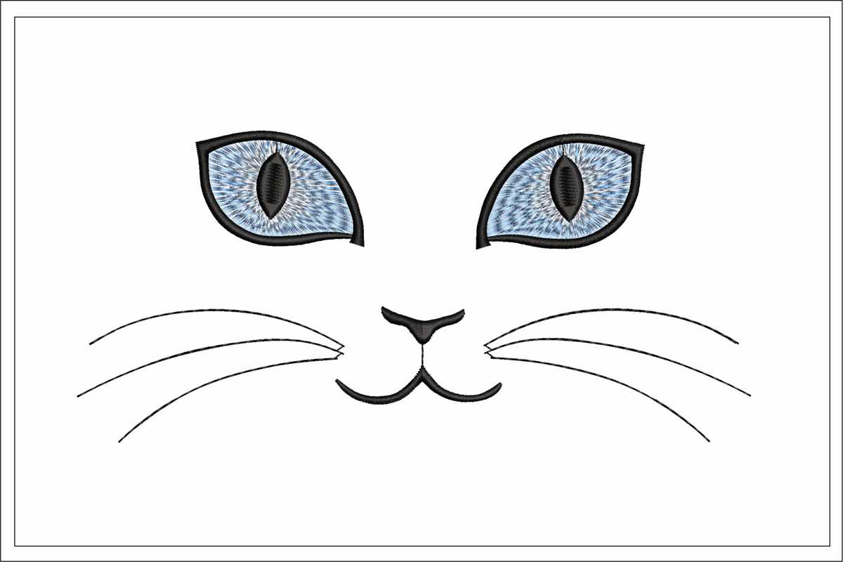 printable cat face template printable cat face template