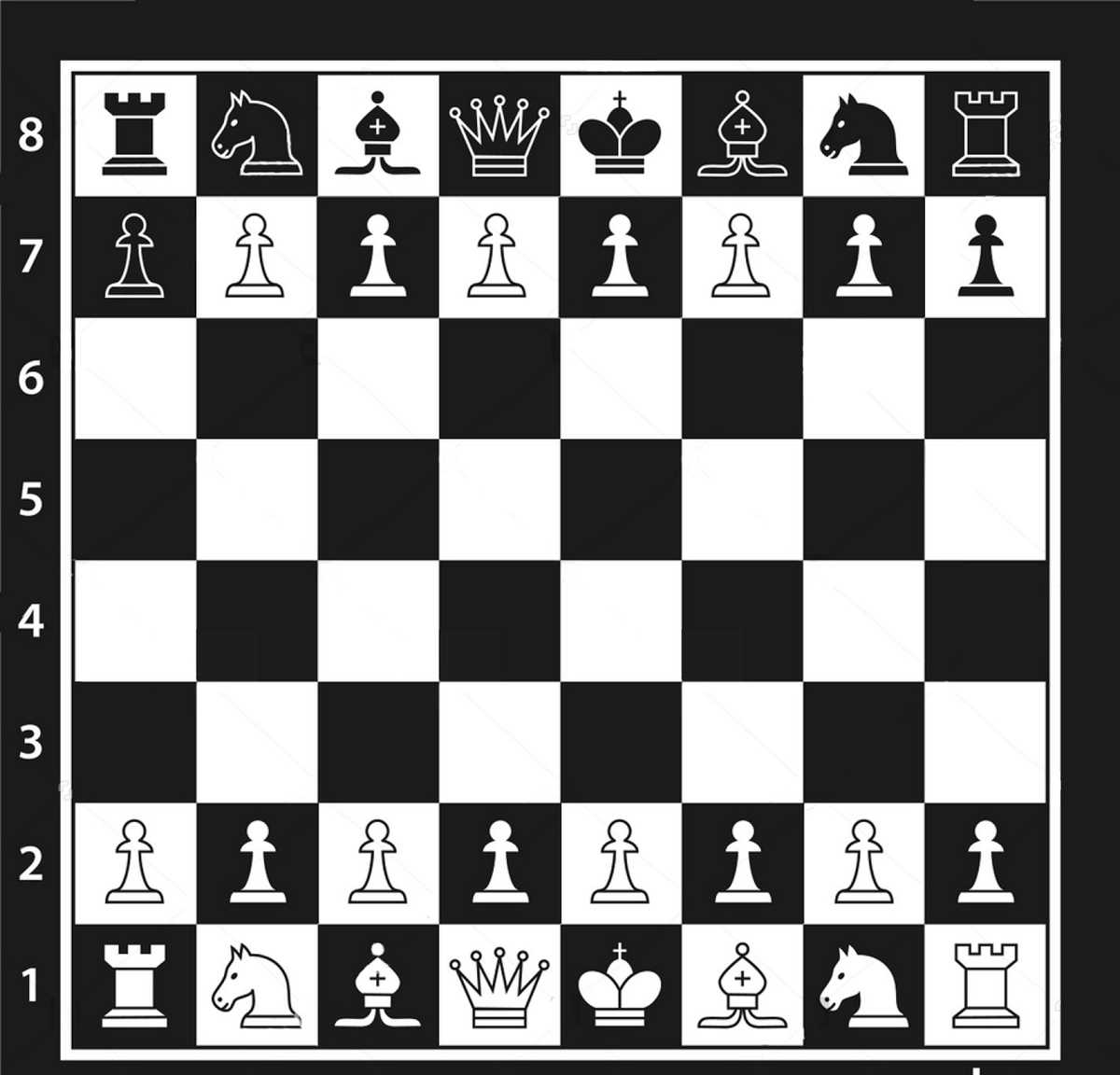 printable chess board printable chess board