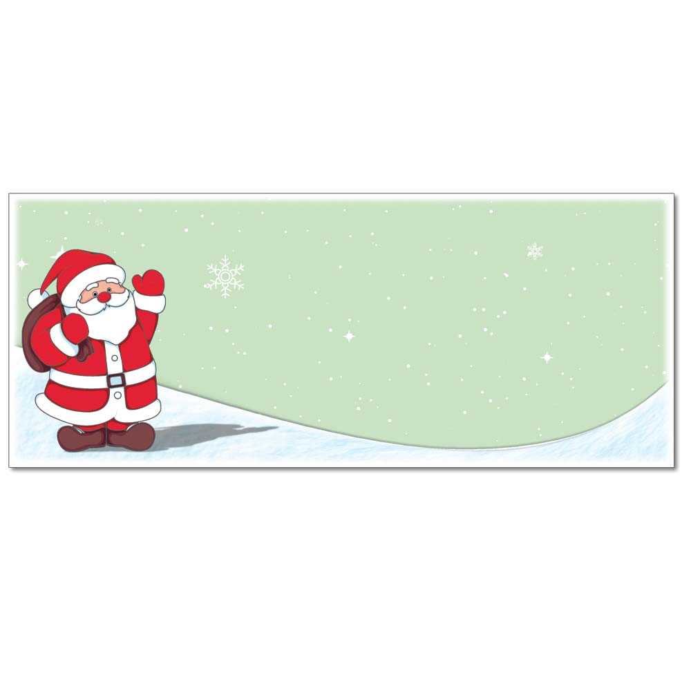 printable christmas envelope