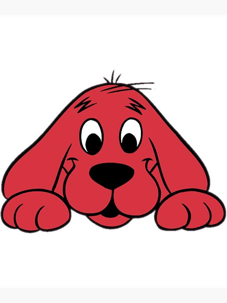 printable clifford the big red dog
