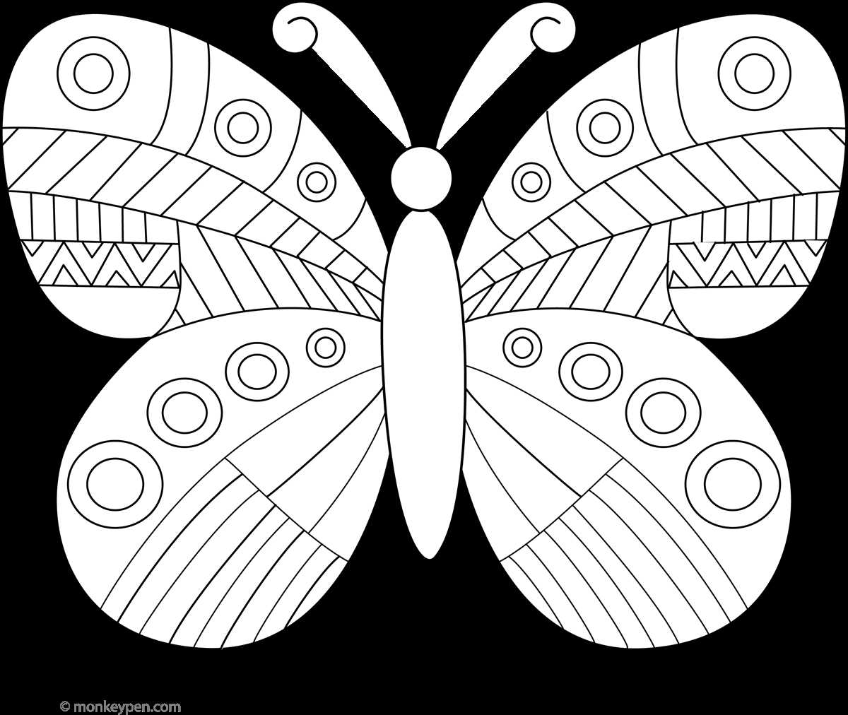 printable coloring pages geometric