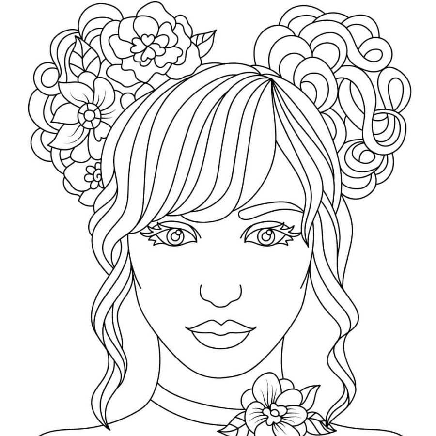 printable coloring pages of people