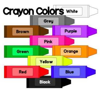 printable crayons with color names printable crayons with color names