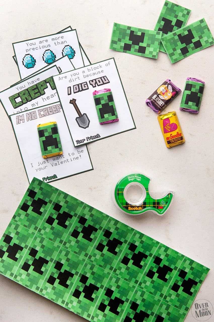 printable creeper minecraft