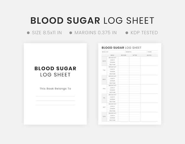 printable diabetes log