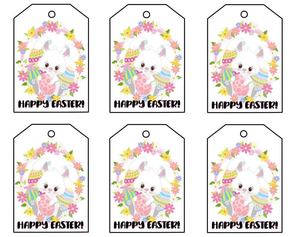 printable easter gift tags free