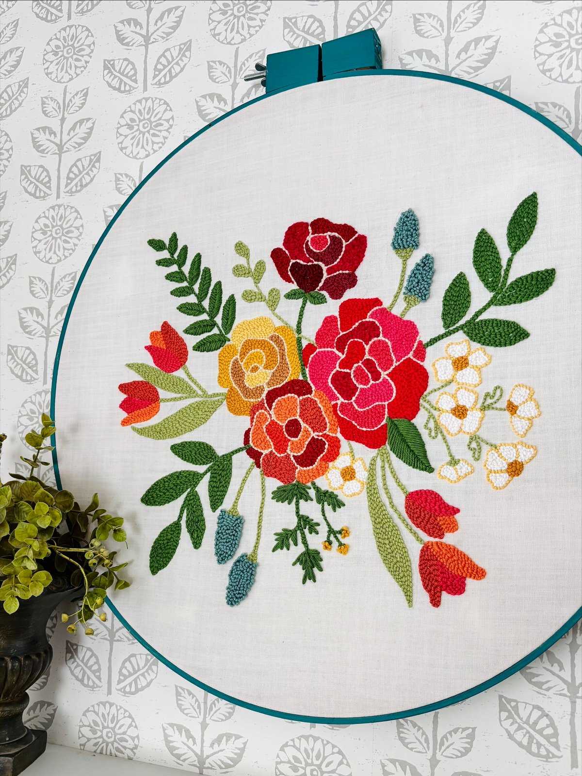 printable easy punch needle patterns