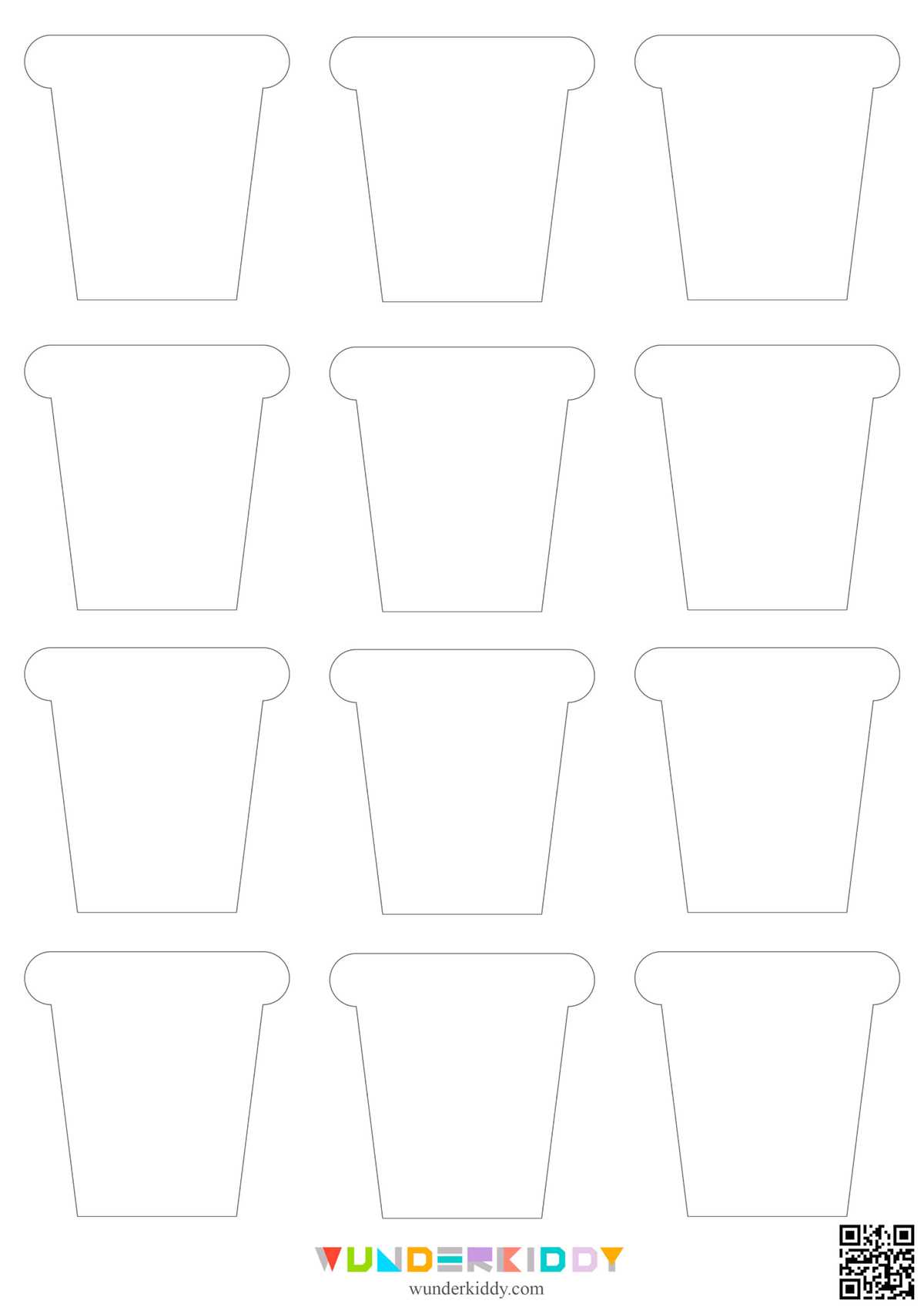 printable flower pot template