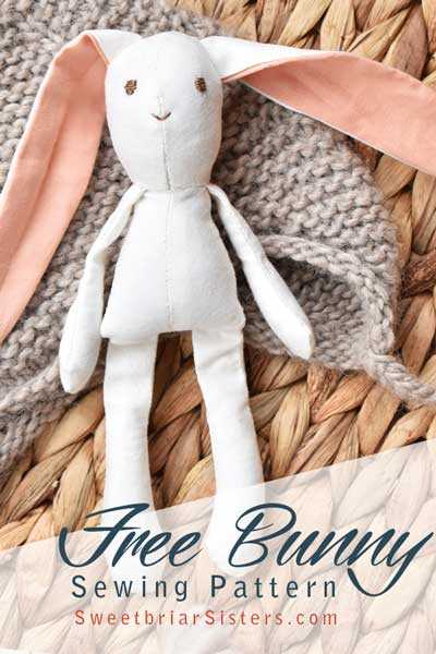 printable free bunny pattern template