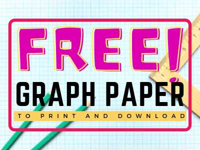 printable graph paper with numbers