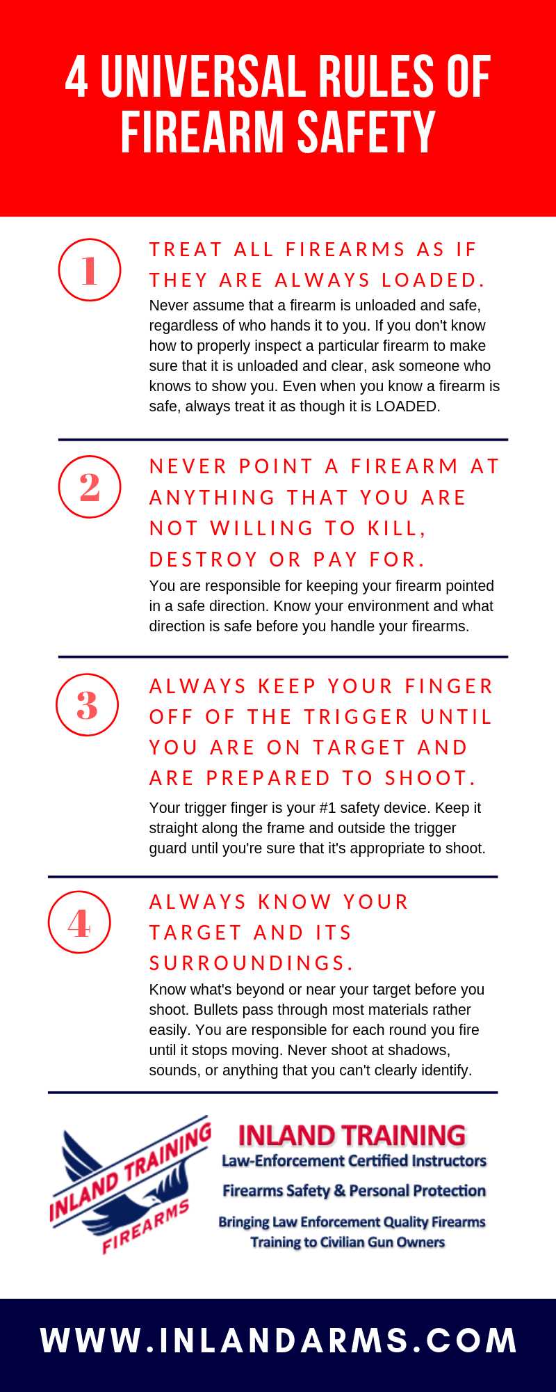 printable gun safety rules