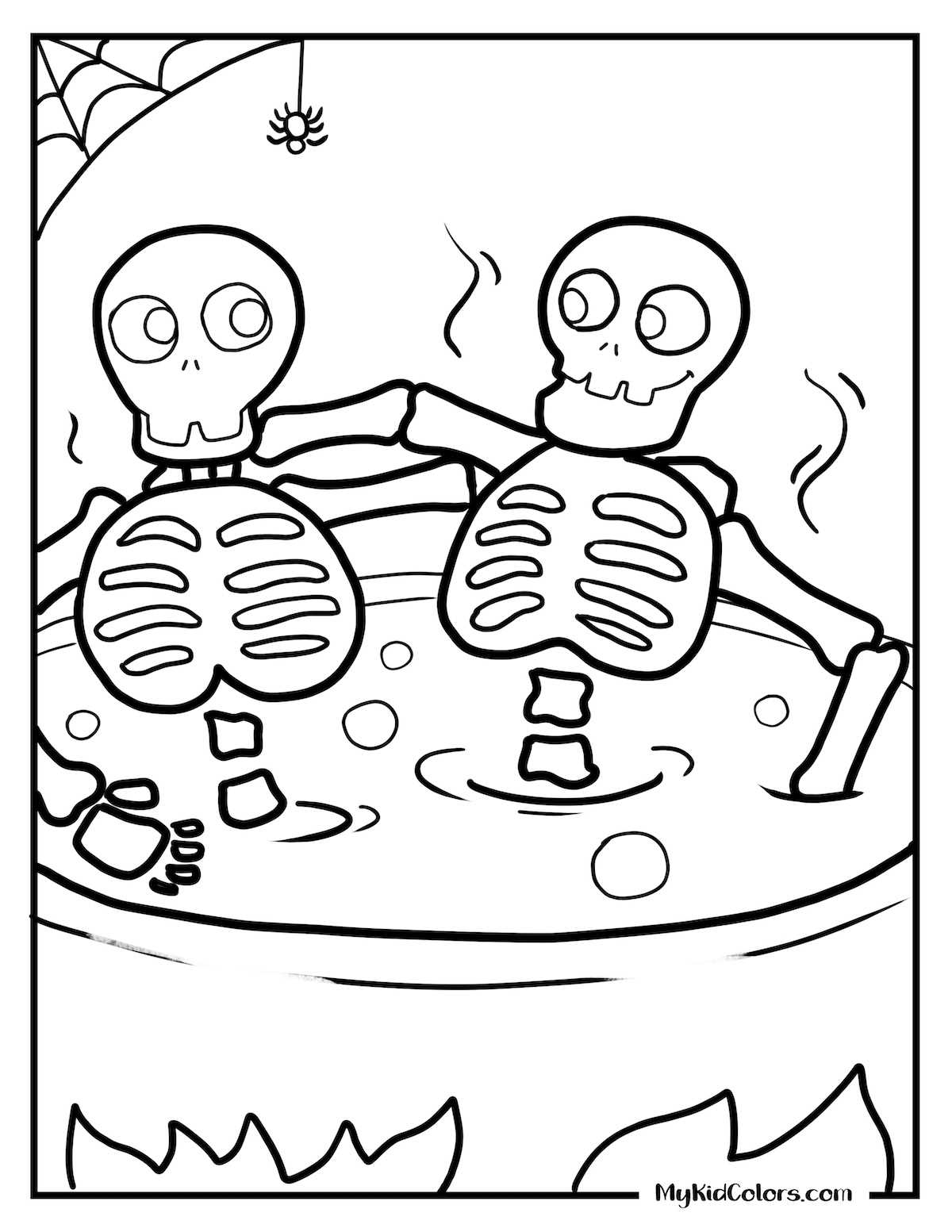 printable halloween coloring