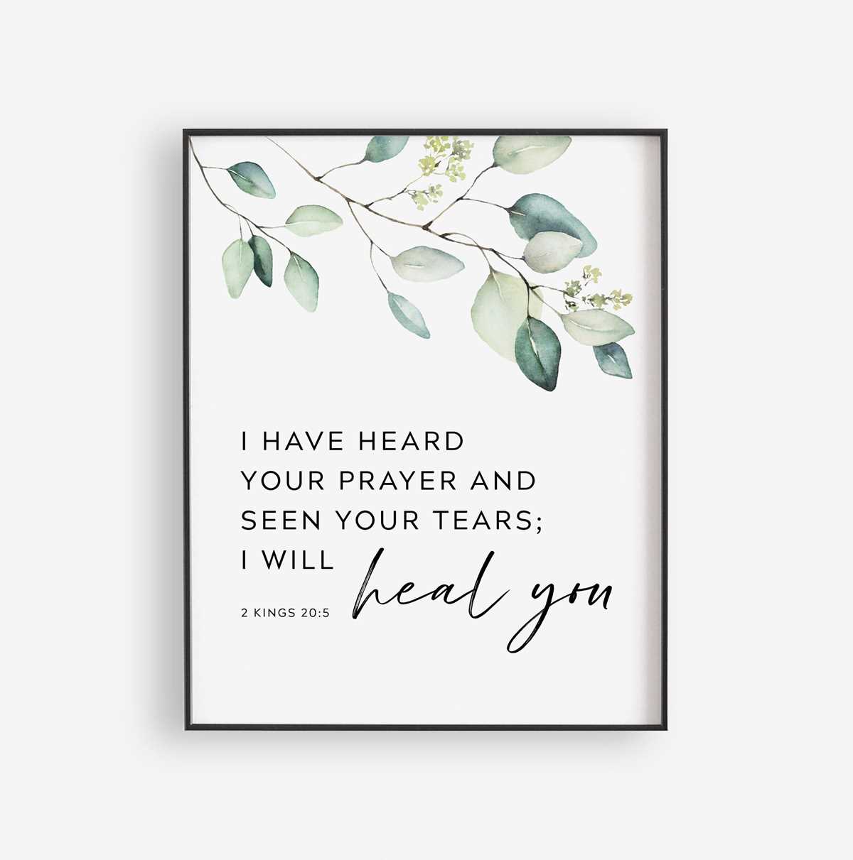 printable healing scriptures