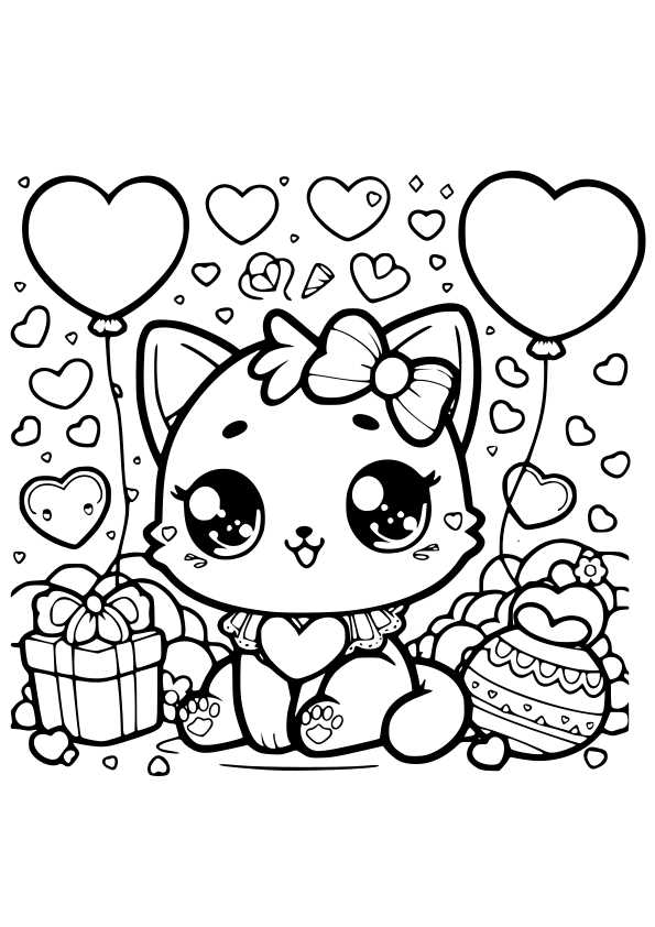printable heart coloring pages