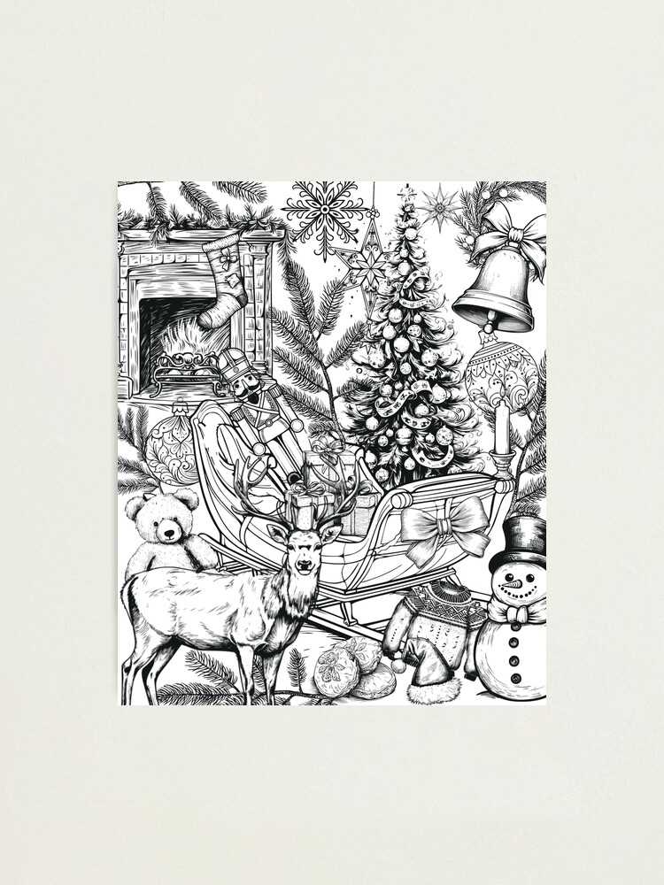 printable hidden pictures christmas