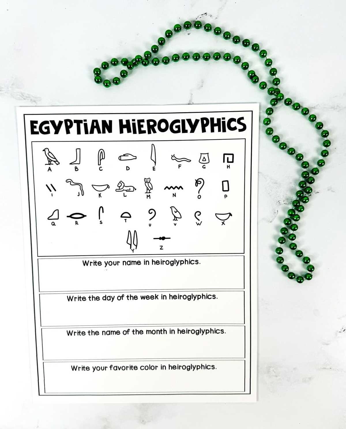 printable hieroglyphics alphabet printable hieroglyphics alphabet