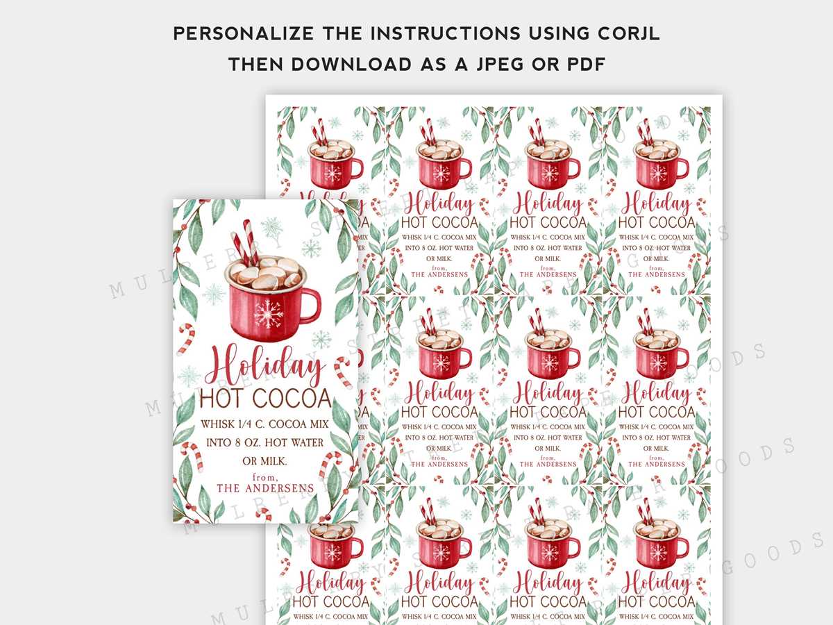 printable hot cocoa tags