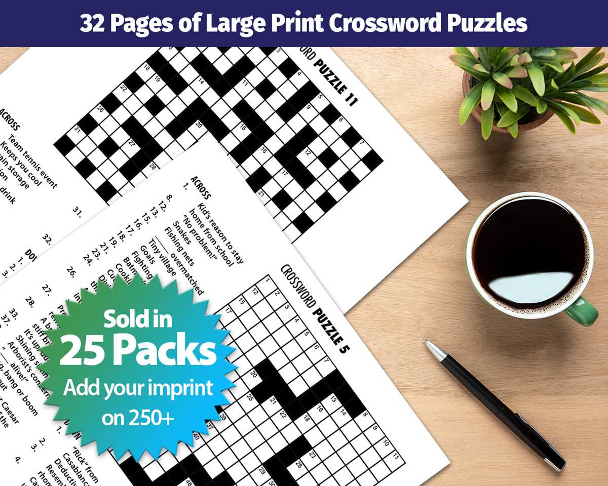 printable large crossword puzzles