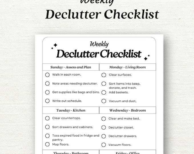 printable life skills checklist