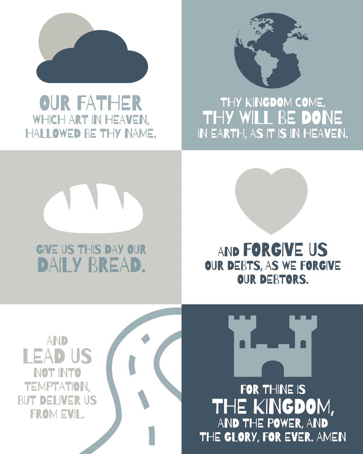 printable lords prayer printable lords prayer