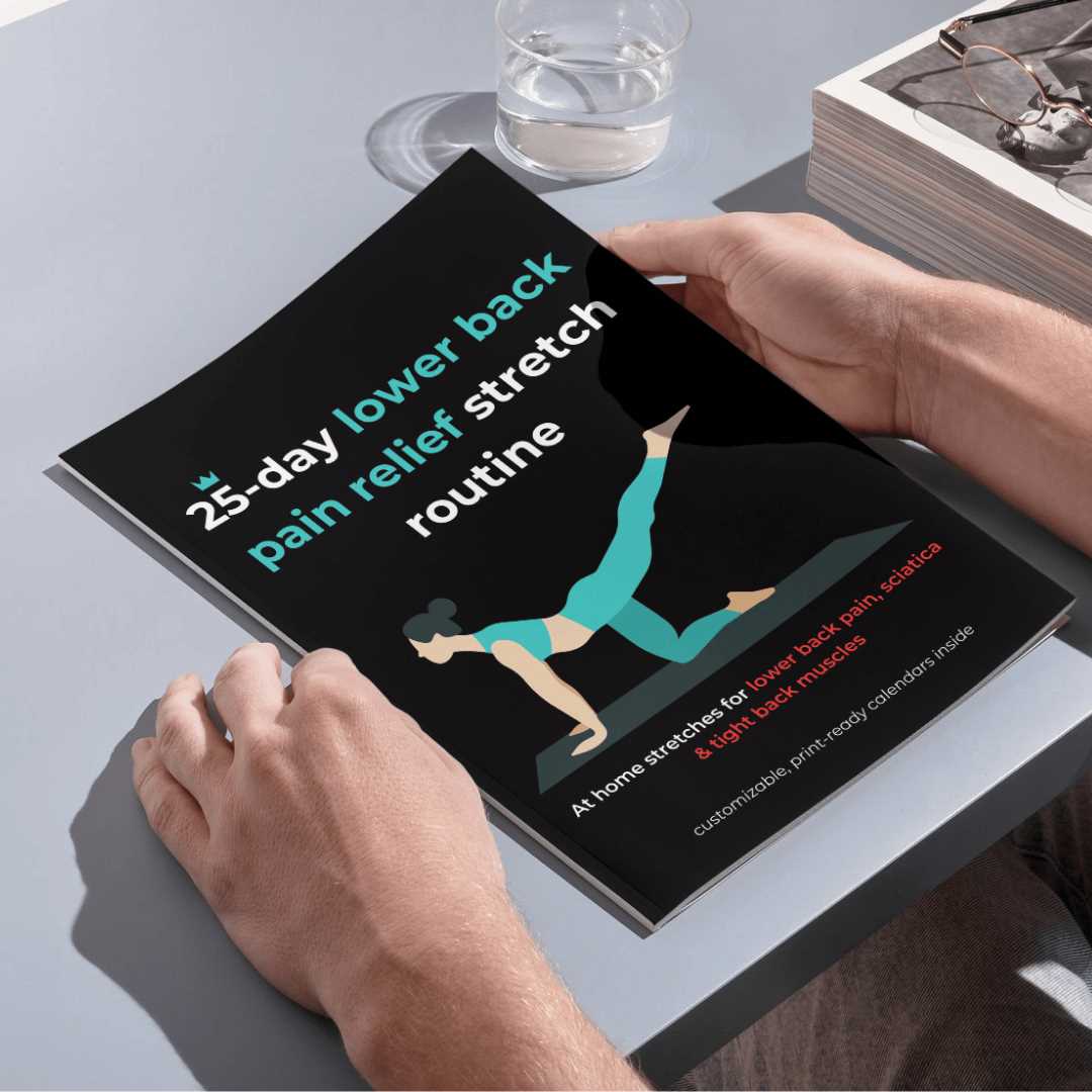 printable low back stretches printable low back stretches