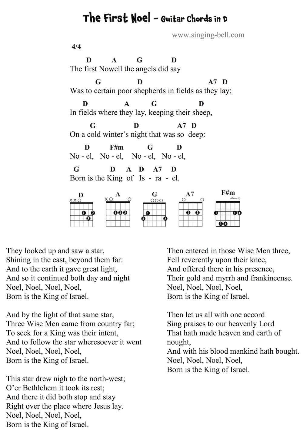 printable lyrics to the first noel printable lyrics to the first noel