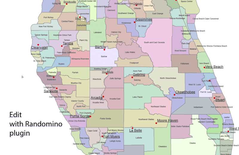 printable map of the villages florida