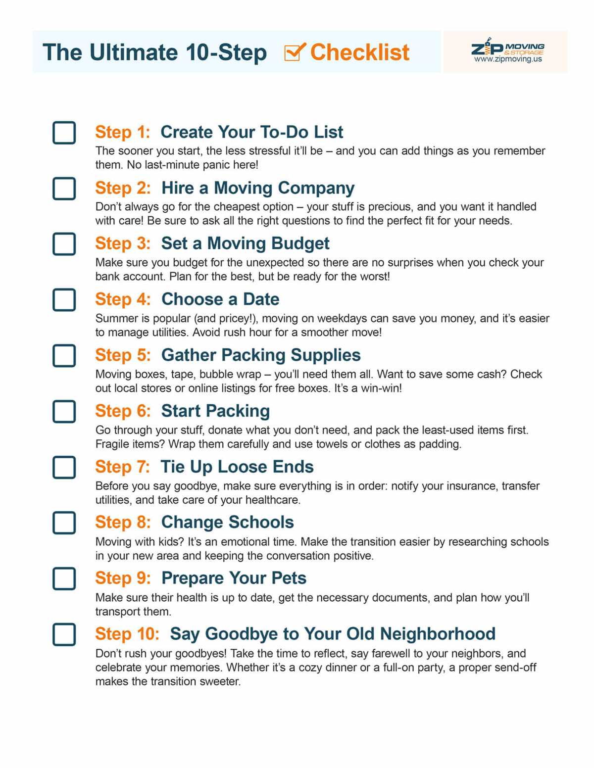 printable moving to do list
