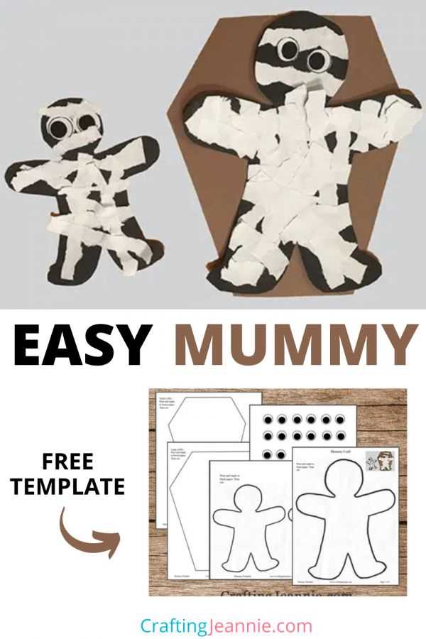 printable mummy template printable mummy template