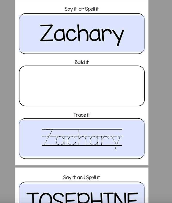 printable name tracing worksheets