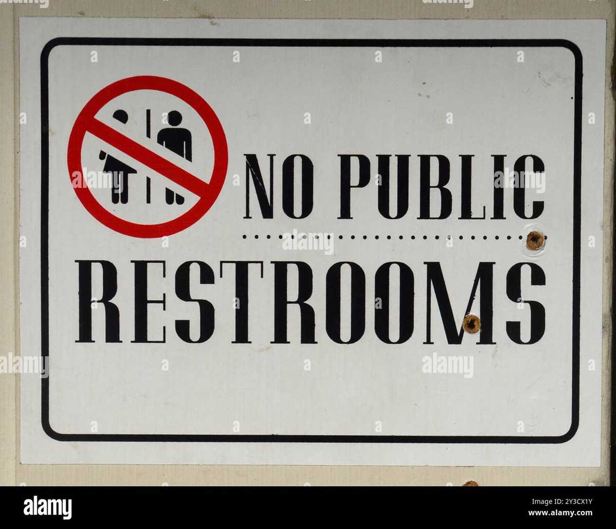 printable no public restroom sign printable no public restroom sign