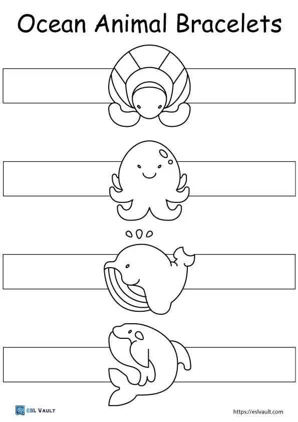 printable paper bracelets