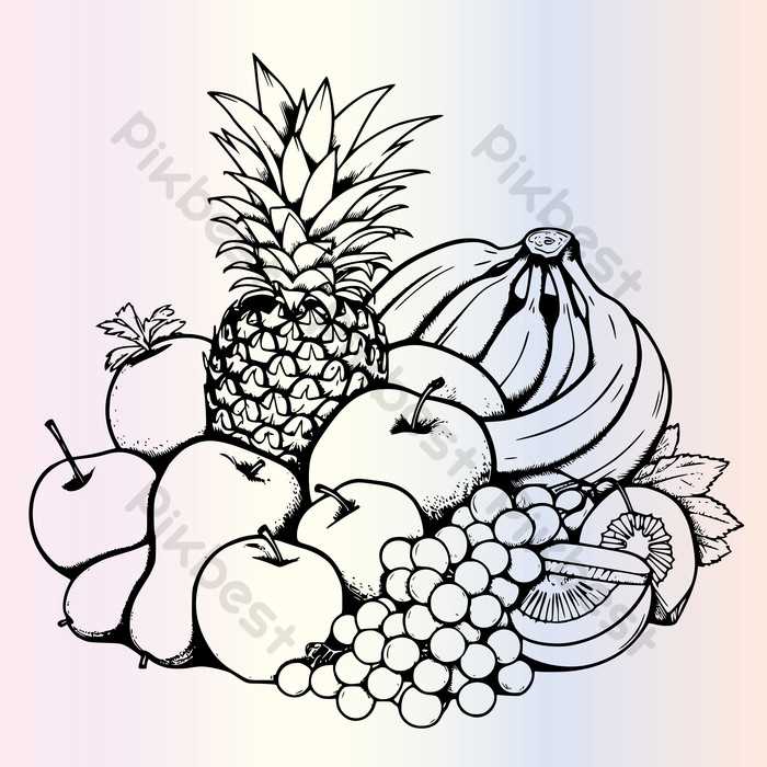 printable picture of fruits