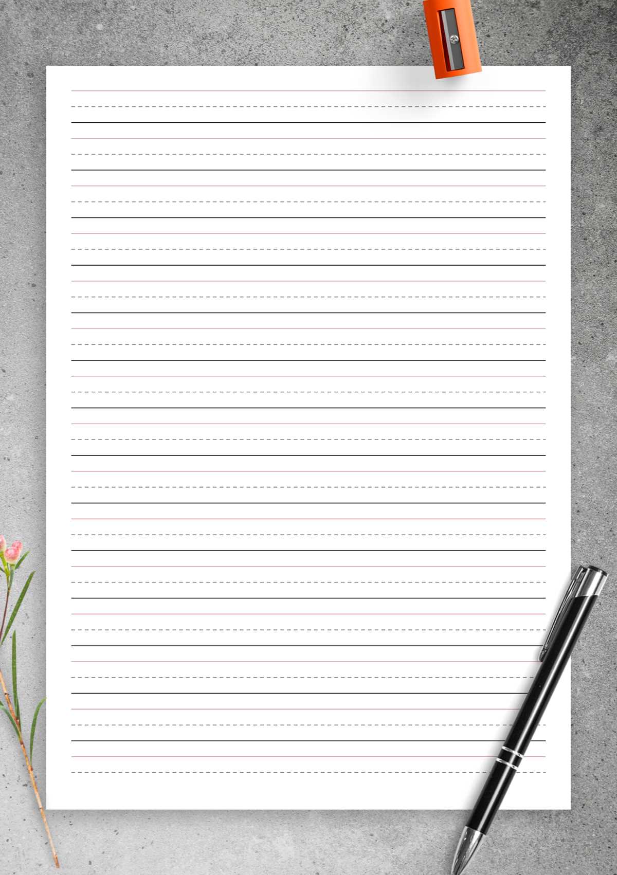 printable primary lined paper printable primary lined paper