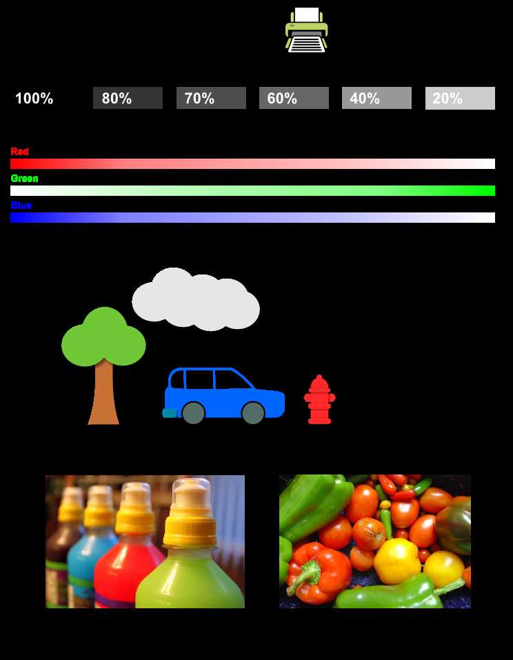 printable printer color test