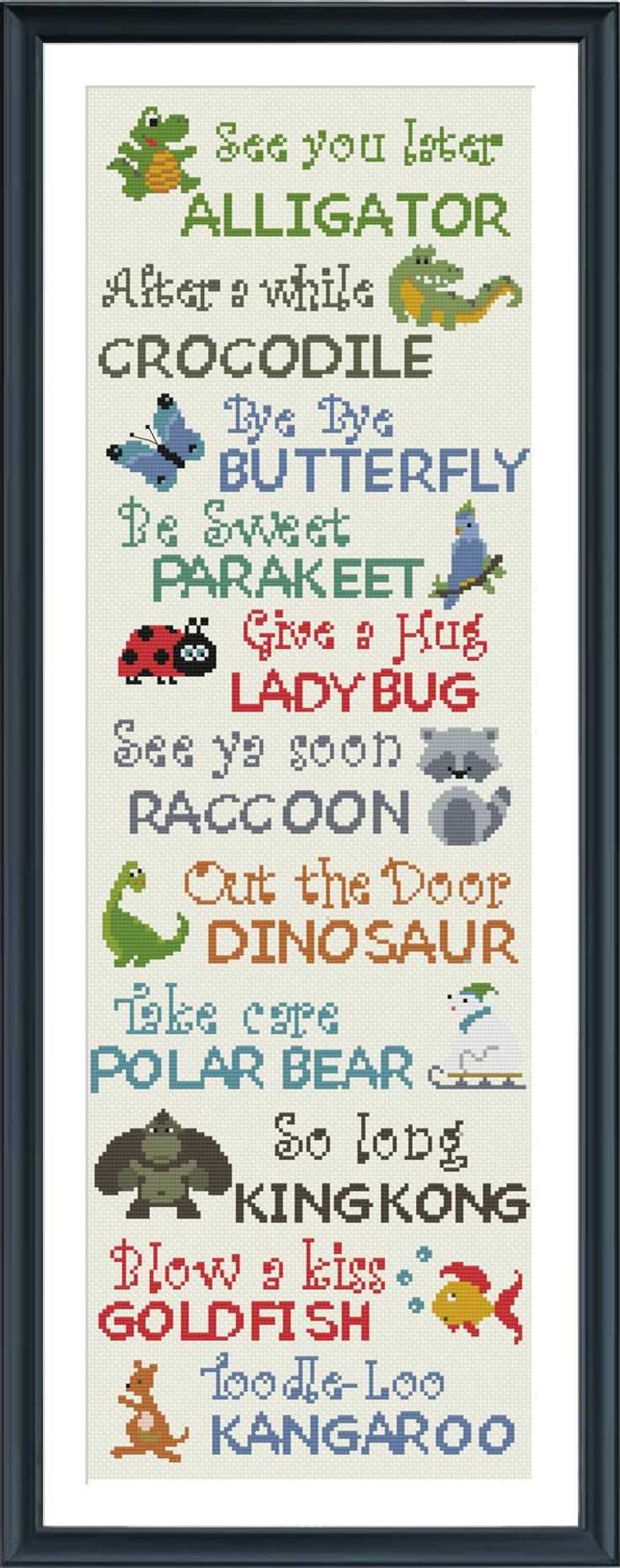 printable see you later alligator