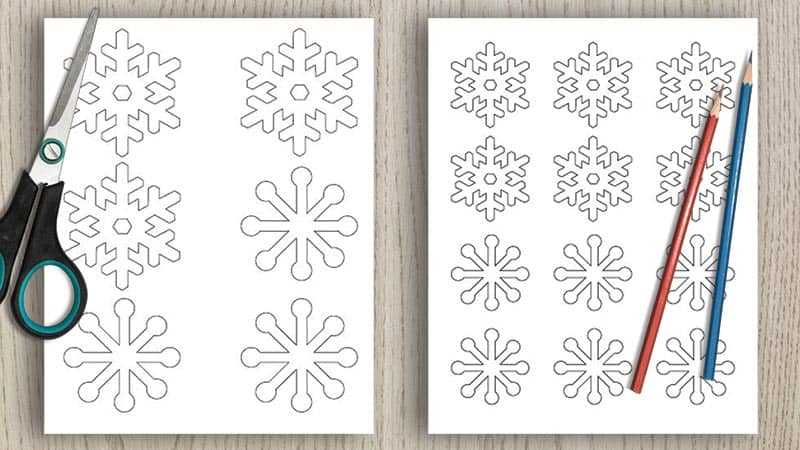 printable shape stencils