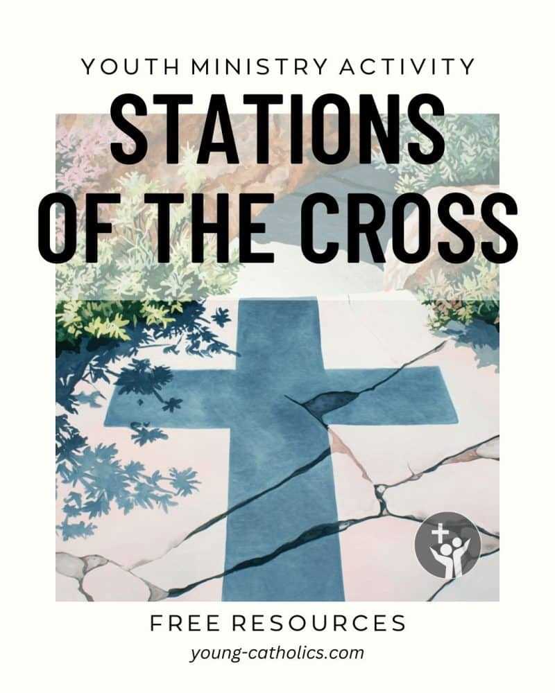printable stations of the cross for youth