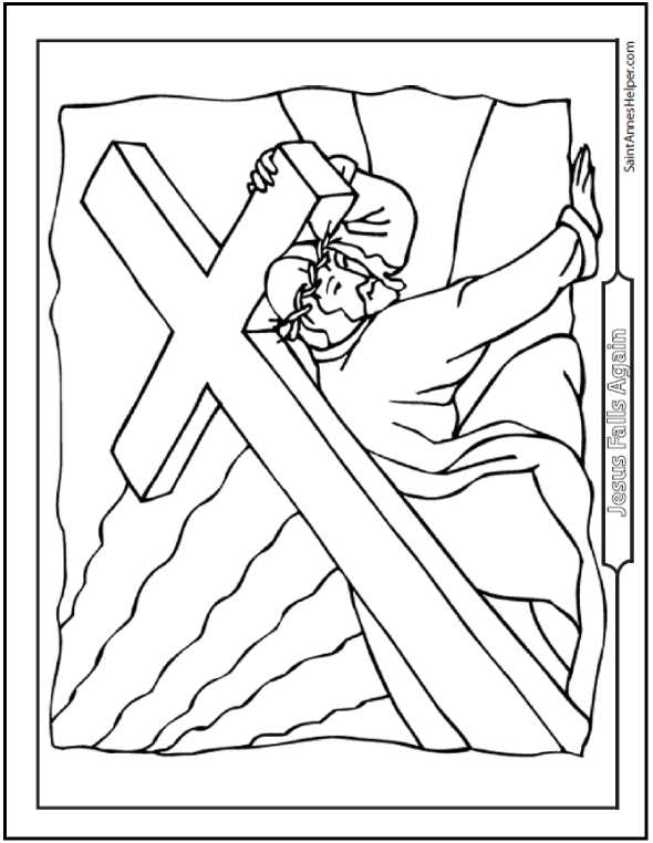 printable stations of the cross for youth