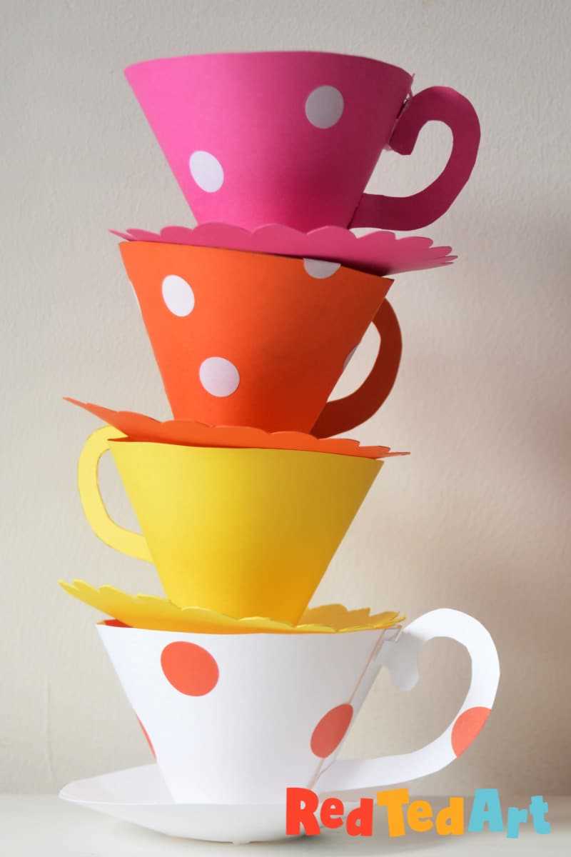 printable tea cup