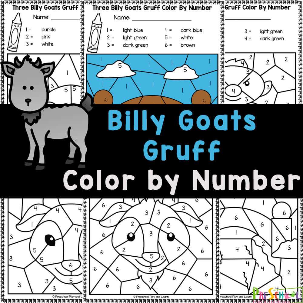 printable three billy goats gruff printable three billy goats gruff